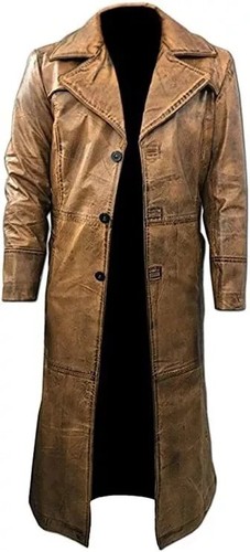 Trench cappotto uomo marrone
