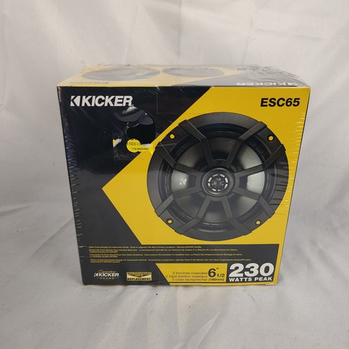 Kicker esc65 blk 2 vie - esc65, 6,5"
