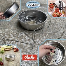 Fissler - Cestello per cottura a vapore con supporto - 22cm