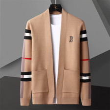 Cardigan colorato giuntato