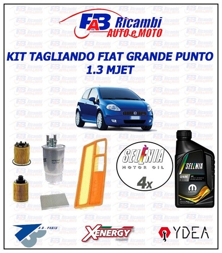 Kit tagliando fiat grande - kit,