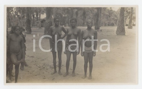1940 congo belge three nude - three,