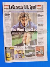 GAZZETTA DELLO SPORT 20 APRILE 2004 VALENTINO ROSSI-VIERI-MASERATI-MARADONA