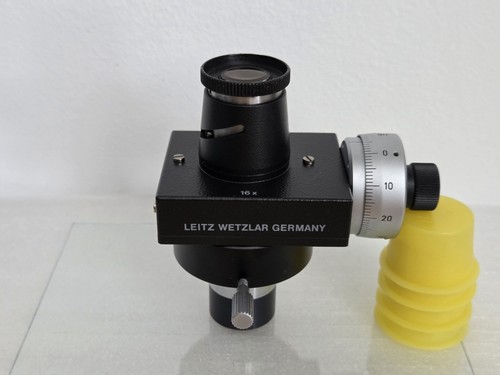 Microscopio leitz filar - filar, con