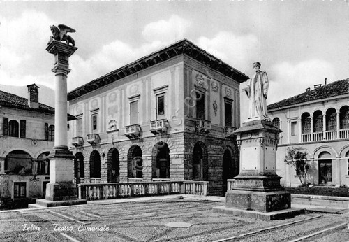 Cartolina postcard feltre - postcard,