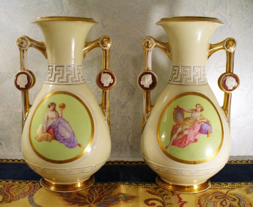 Coppia vasi francesi in - coppia,