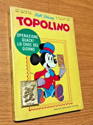 Topolino libretto 911 - libretto,