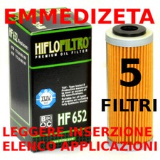 HF652 5 FILTRI OLIO KTM 400