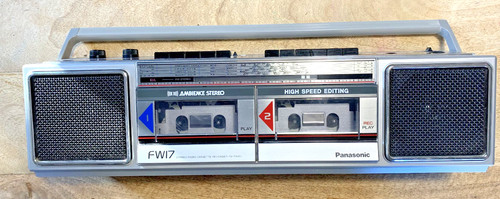 Ghettoblaster panasonic fw - ghettoblaster,