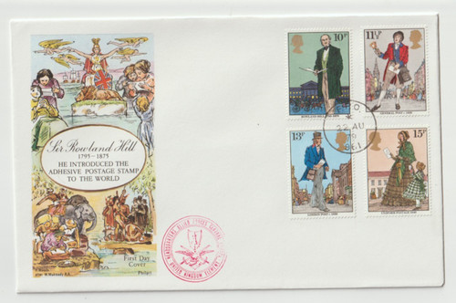 1979 fdc rowland - 22/8/1979, gb