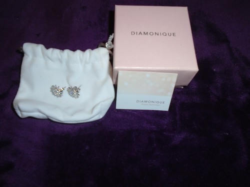Orecchini perno diamonique - diamonique, x