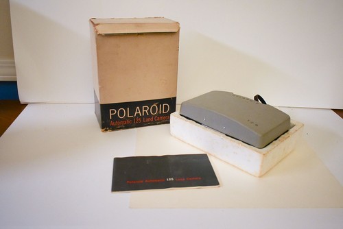 Polaroid land camera - land,