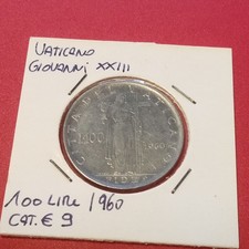 Vaticano Moneta 100 Lire 1960 Giovanni XXIII