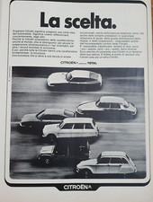 CITROEN DYANE MEHARI   - ADVERT PUBBLICITA' D'EPOCA ADVERTIS ADV-1222