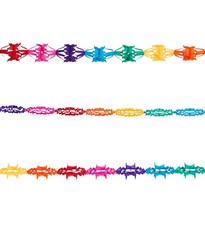 FESTONI COMPLEANNO 4 METRI    3 PEZZI  3 MODELLI 