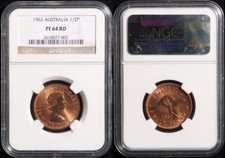 Australia 1962 Proof Half
