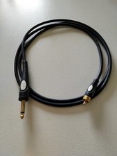 Prolunga Cavo Video Proel  1 x Jack Mono 6,3mm a 1 x spina RCA 1,8 mt