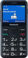 Telefono Cellulare Anziani Tasti Grandi SOS con Base Nero Panasonic KX-TU155EXBN