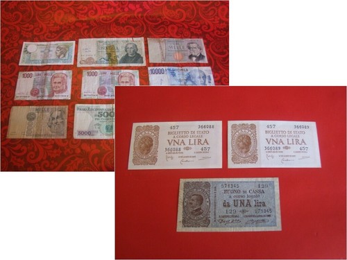 Banconote antiche regno - banconote,
