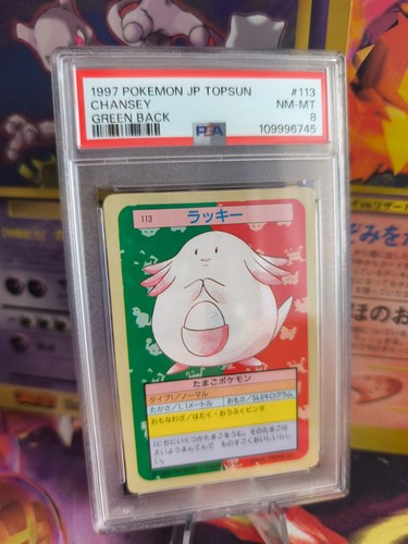 Carta pokemon chansey chaneira - carta,