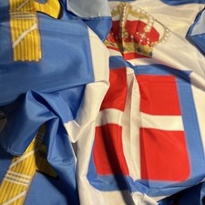 Bandiera VICERÉ AFRICA ORIENTALE ITALIANA-AOI-Poliestere Italia 90x150cm