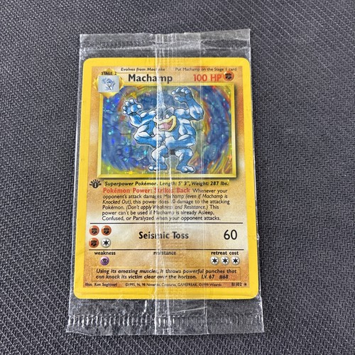 Sealed machamp 102 - machamp, 1st