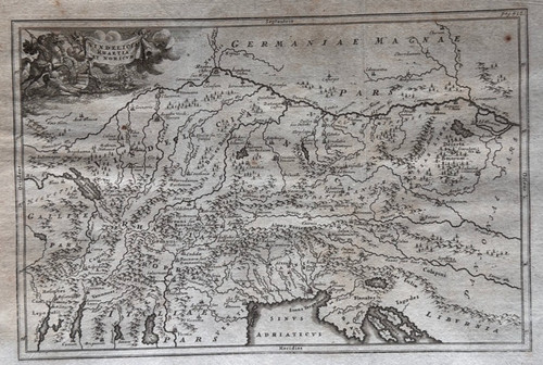 Gravure carte ancienne - gravure,