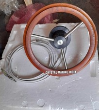 timoneria per barca in legno