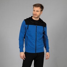 FELPA Cappuccio Tasche Con Zip