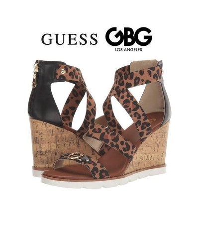 Sandali leopardati guess - leopardati, g