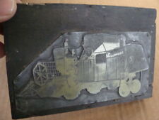 Matrice timbro Mietitrebbia Claas Columbus old vintage Trattori tractor