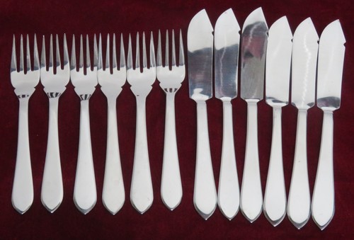 Inox posate acciaio 6 - in,