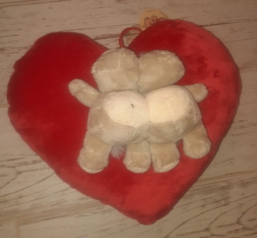 Peluche cuore coppia - cuore, di