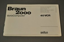 Braun 2000 Vario Computer