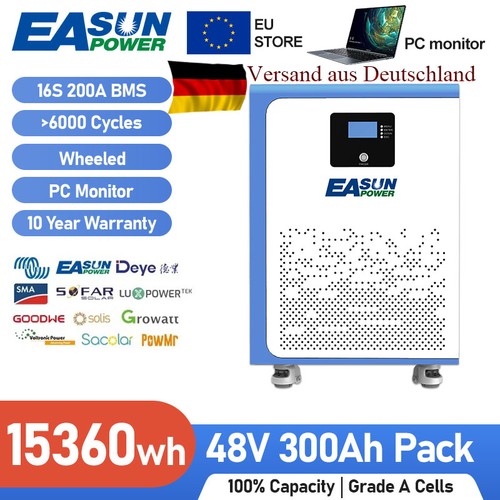 15kwh batteriespeicher 48v - 15kwh,