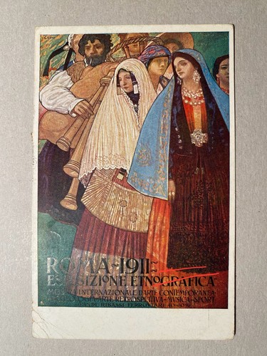 Roma esposizione etnografica - esposizione,