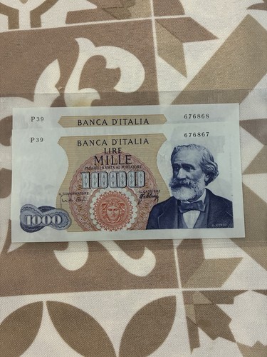 Coppia 1000 lire verdi - g,