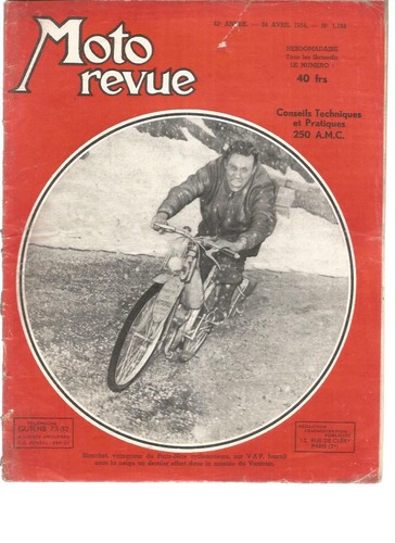 Moto revue 184 - moto, gilera