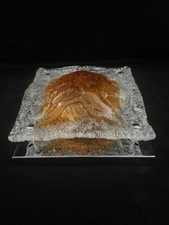 Applique-Plafoniera  anni '60 Lamp Design/Mazzega/ Murano Glass 25x25 Cm.