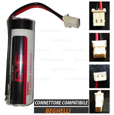 Batteria allarme INTELLIGENT BEGHELLI 8131 pila EVE ER14505 3,6V per rilevatore