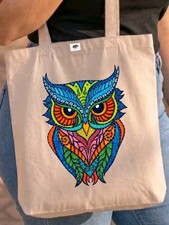 Tote Bag Gufo Mandala borsa