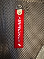 PORTE CLEFS AIR FRANCE FLAMME, REMOVE BEFORE FLIGHT