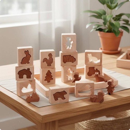 Gioco educativo con cubi - gioco,