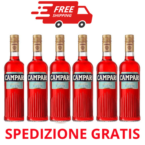 Bottiglie campari bitter - ,