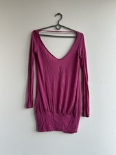 Mini abito/tunica rosa manica