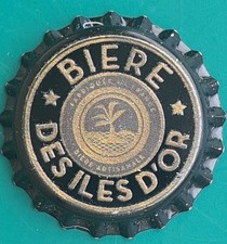 FRANCE BIERE DES ISLES D'OR birra corona tappi bottiglia capsula kronkorken