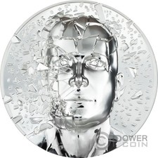 Moneta argento SILVER BURST 3 oz 20$ Isole Cook 2023