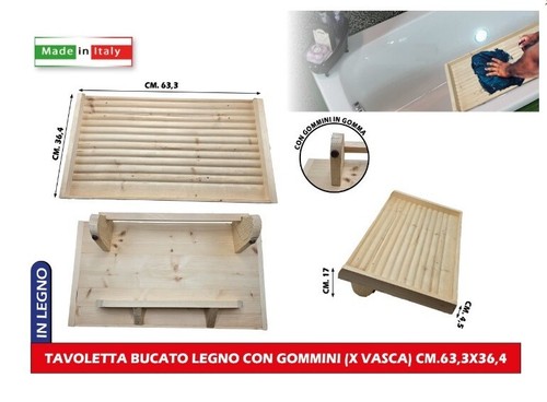 Tavola asse per lavare vasca - per,