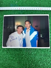 FOTO PICTURE PHOTO LAZIO VERON AUTOGRAFATA SIGNED NO MAGLIA MATCH WORN