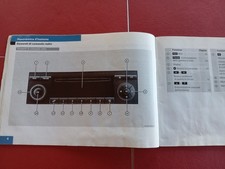 Mercedes Classe A W169 Libretto Manuale ISTRUZIONI USO Audio 5 Autoradio 2005